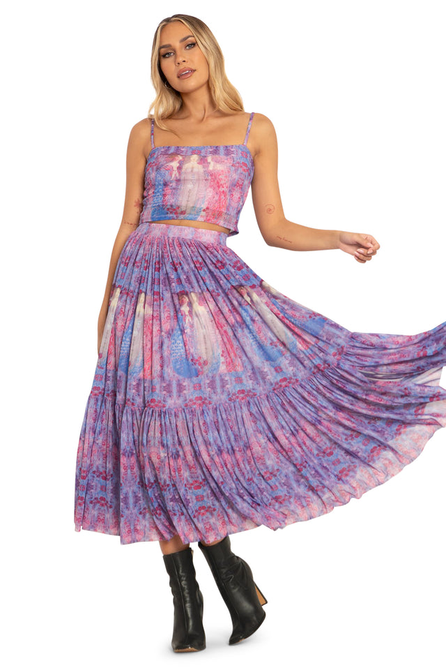 BlackMilk Clothing - The Three Perfumes Sheer Cropped Cami