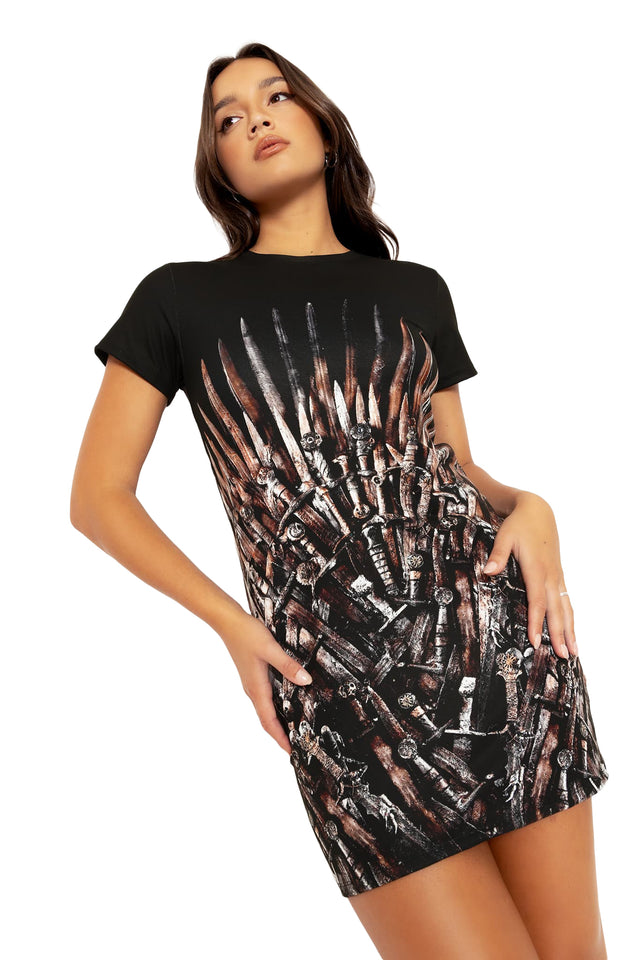 Thrones Tee Dress Wide