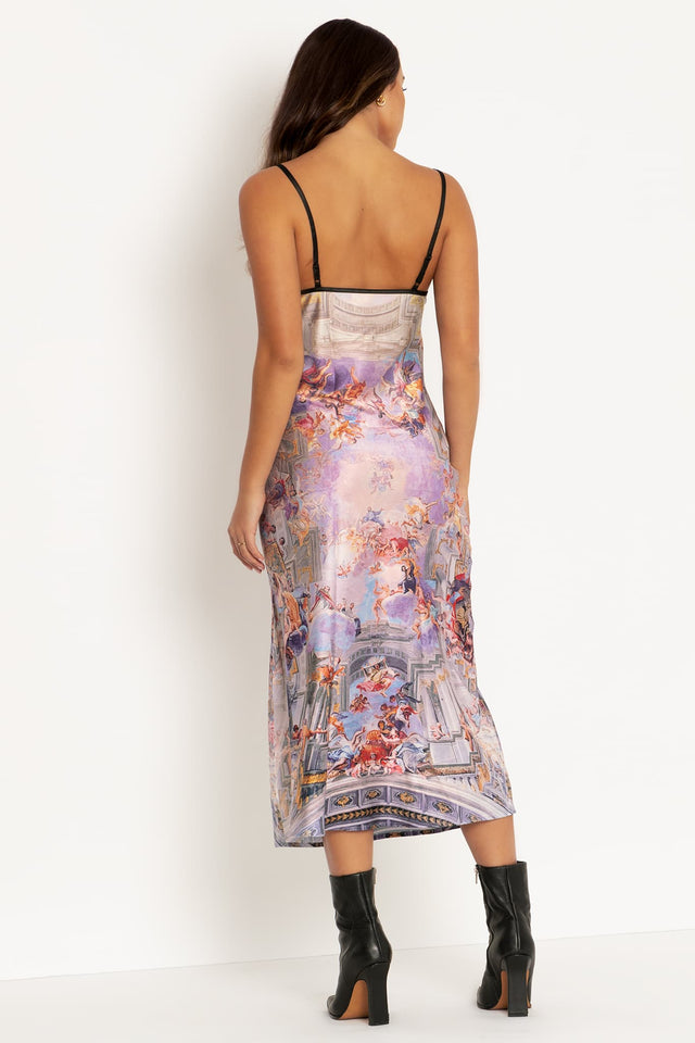 Triumph Of St Ignatius Satin Slip Dress