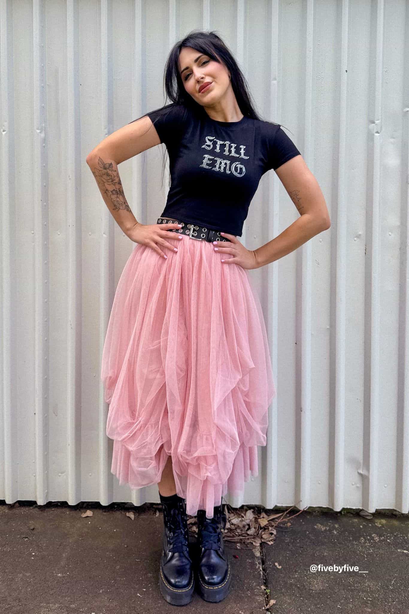 Cotton Candy Tulle Midi Skirt Limited – BlackMilk Clothing