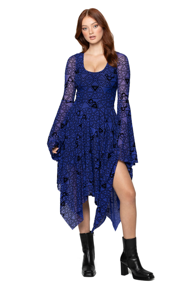 Twenty-Sided Spectre Handkerchief Dress
