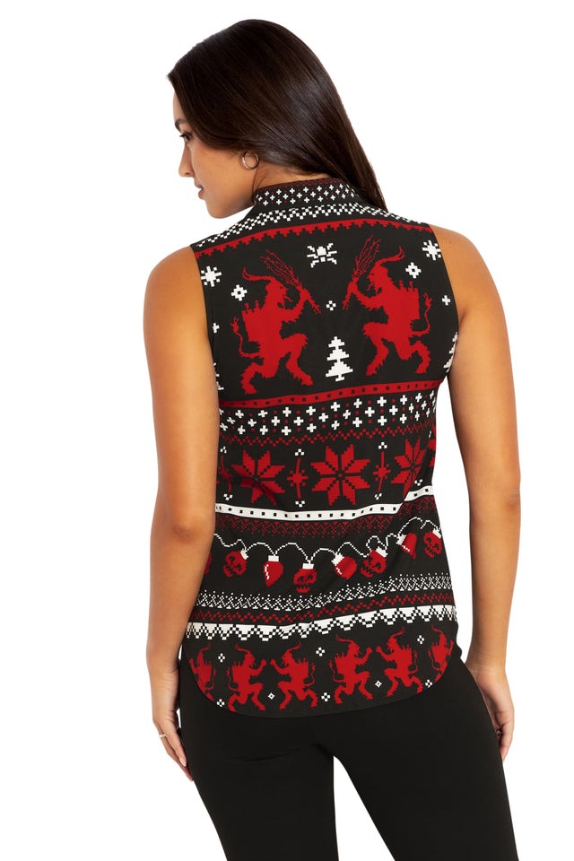 Ugly Christmas Sweater Business Time Shirt