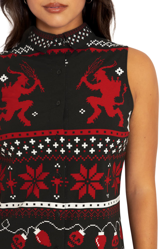 Ugly Christmas Sweater Business Time Shirt