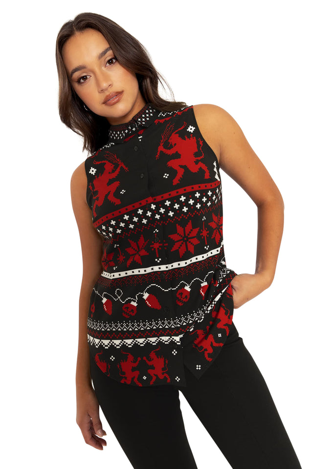 Ugly Christmas Sweater Business Time Shirt