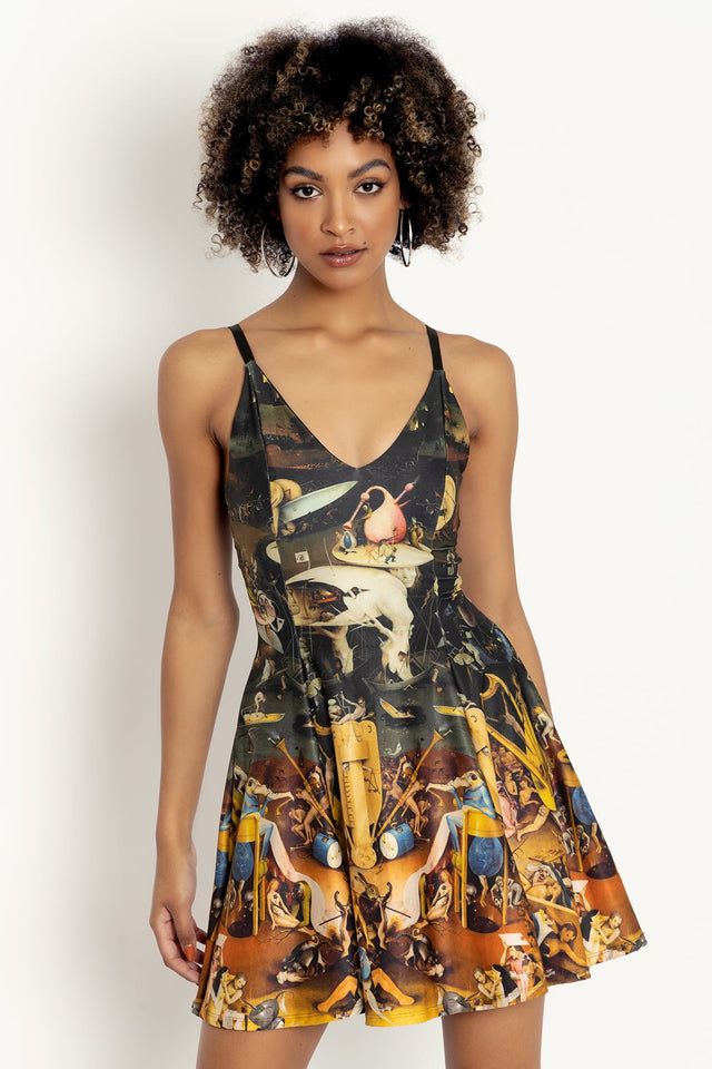 Unearthly Delights Mini Strappy Dress