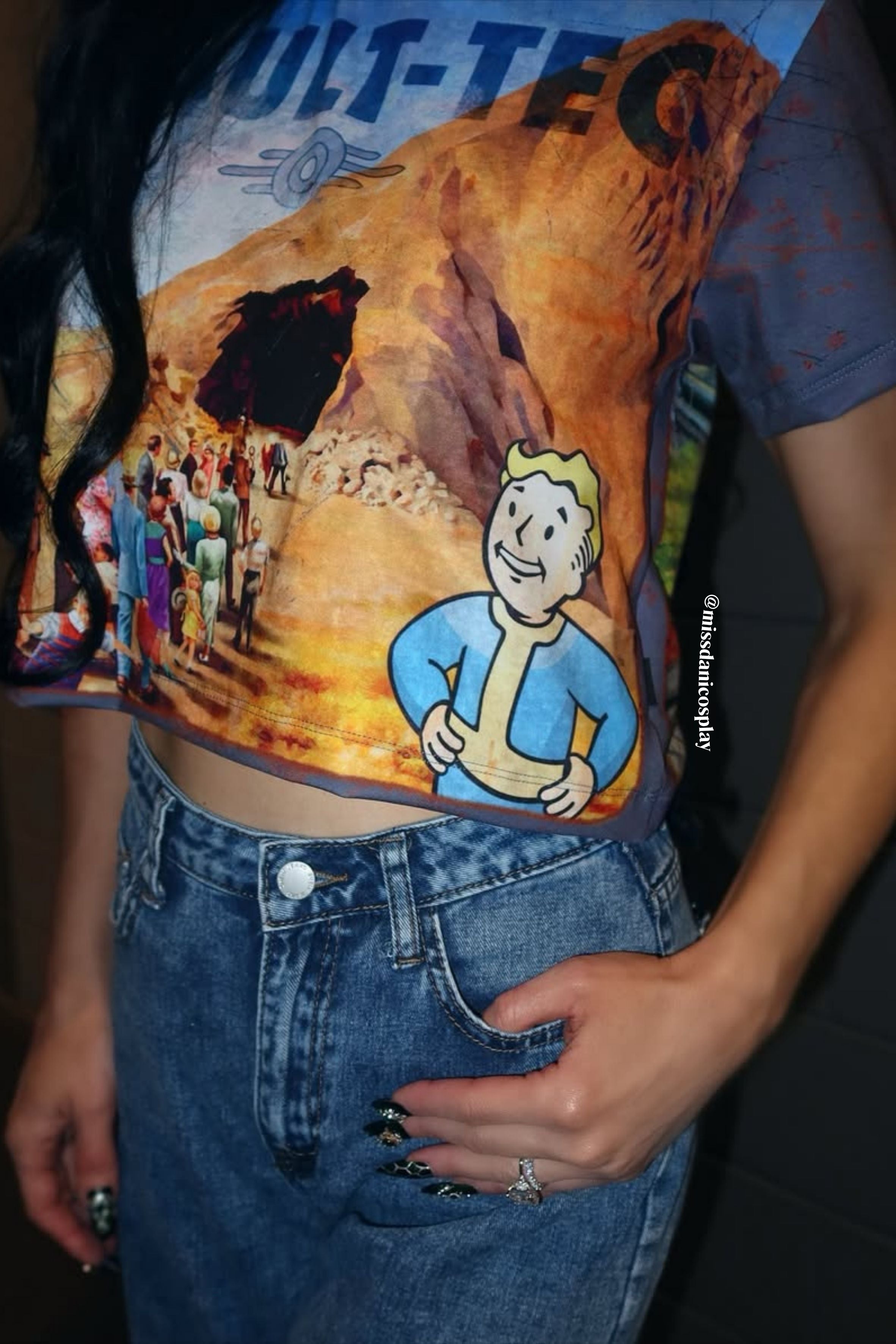 Vault-Tec Lunchbox Baby Tee - Limited – BlackMilk Clothing