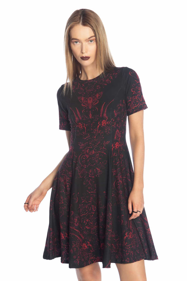 Venom Veil Longline Evil Tee Dress