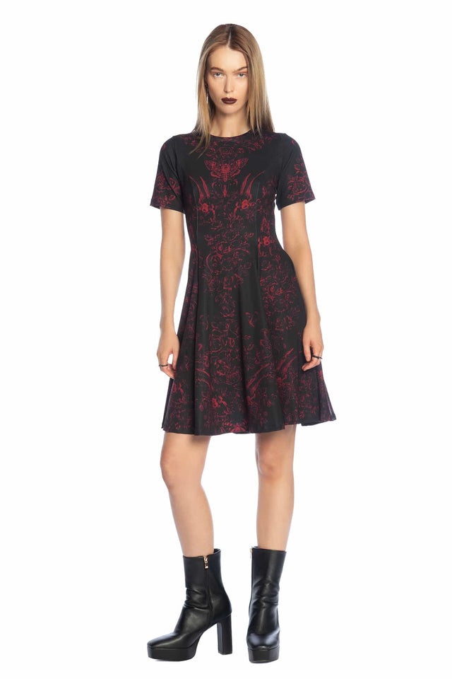 Venom Veil Longline Evil Tee Dress