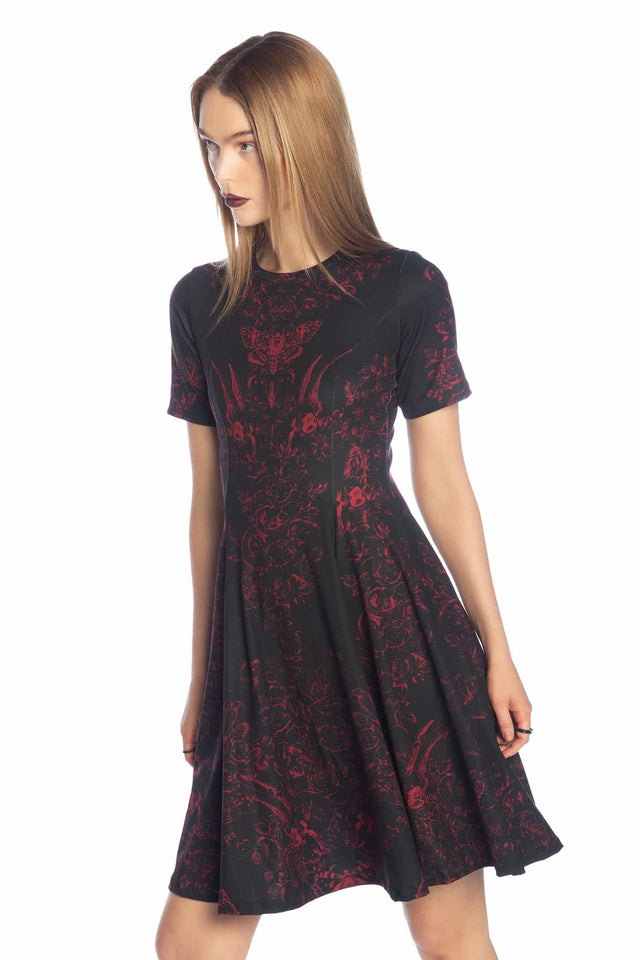 Venom Veil Longline Evil Tee Dress