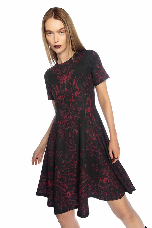 Venom Veil Longline Evil Tee Dress