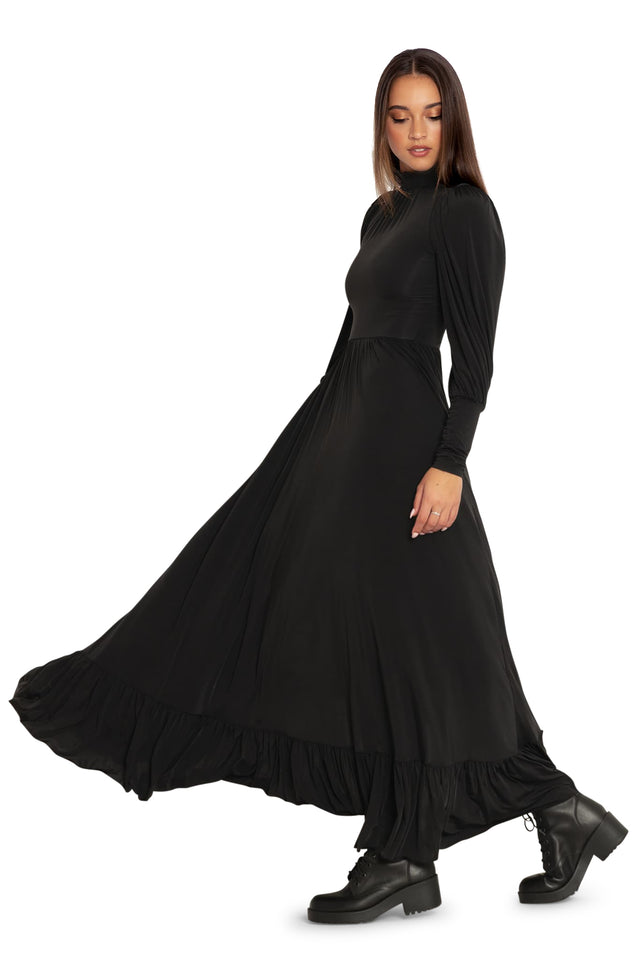 BlackMilk Clothing - Victorian Ghost Maxi Dress