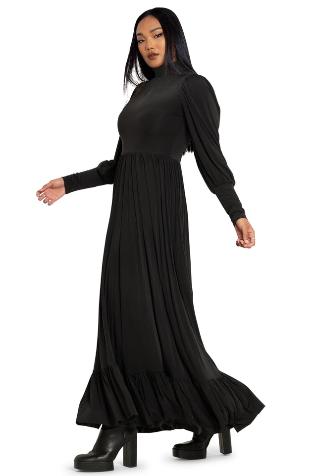 BlackMilk Clothing - Victorian Ghost Maxi Dress