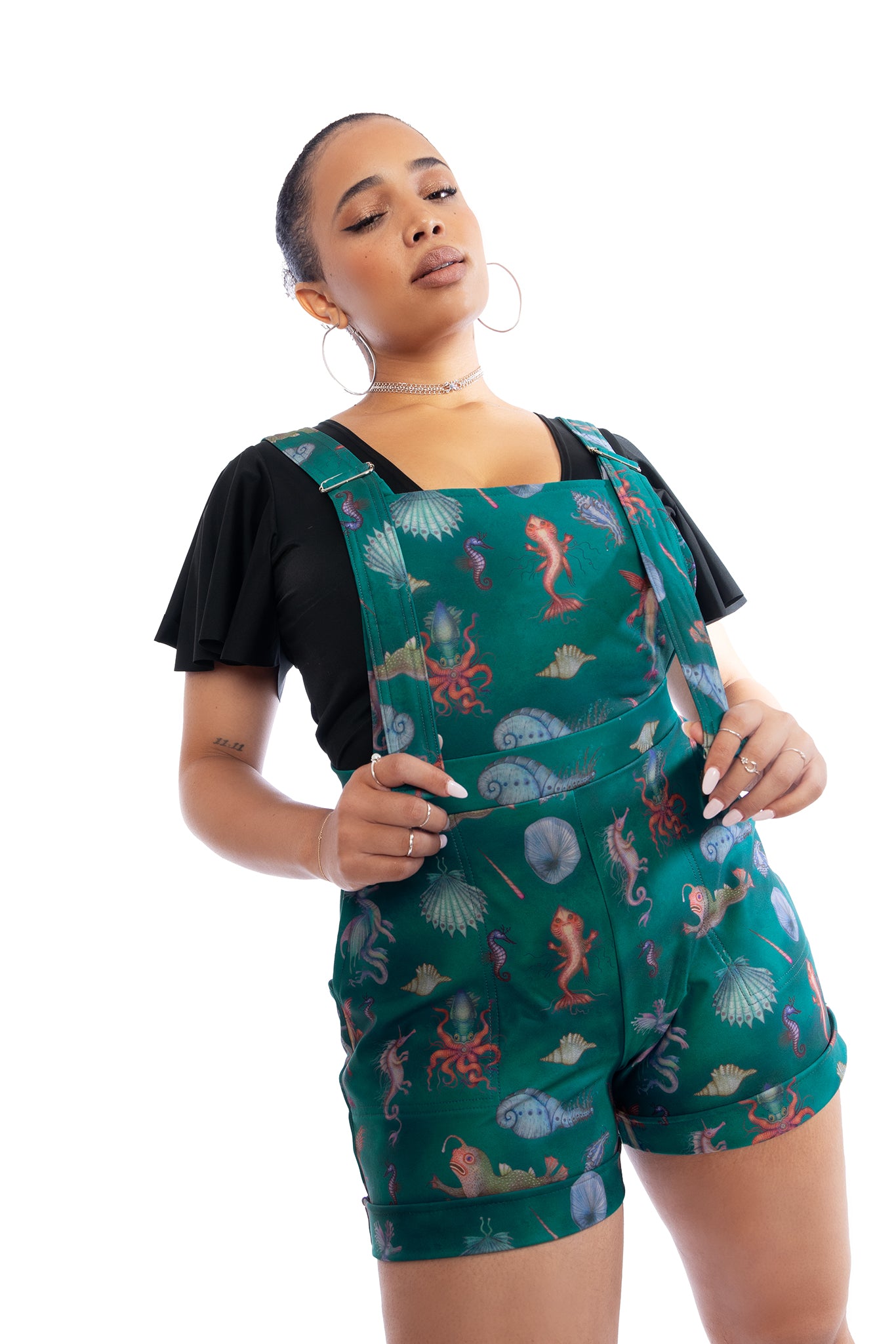 Blackmilk krampus fleece lined overalls outlets