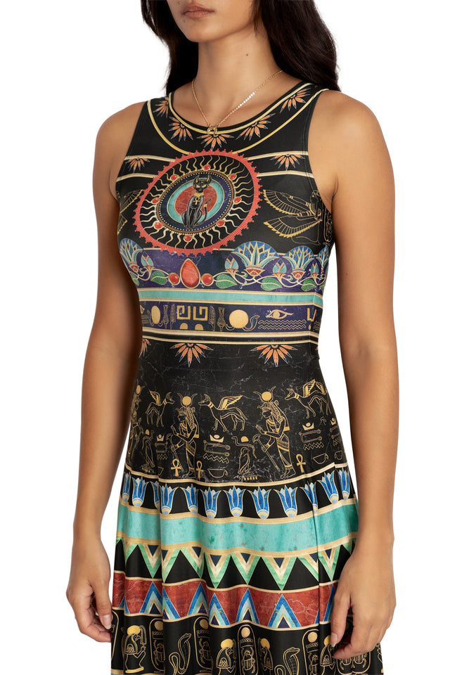 Walk Like An Egyptian Princess Maxi Dress