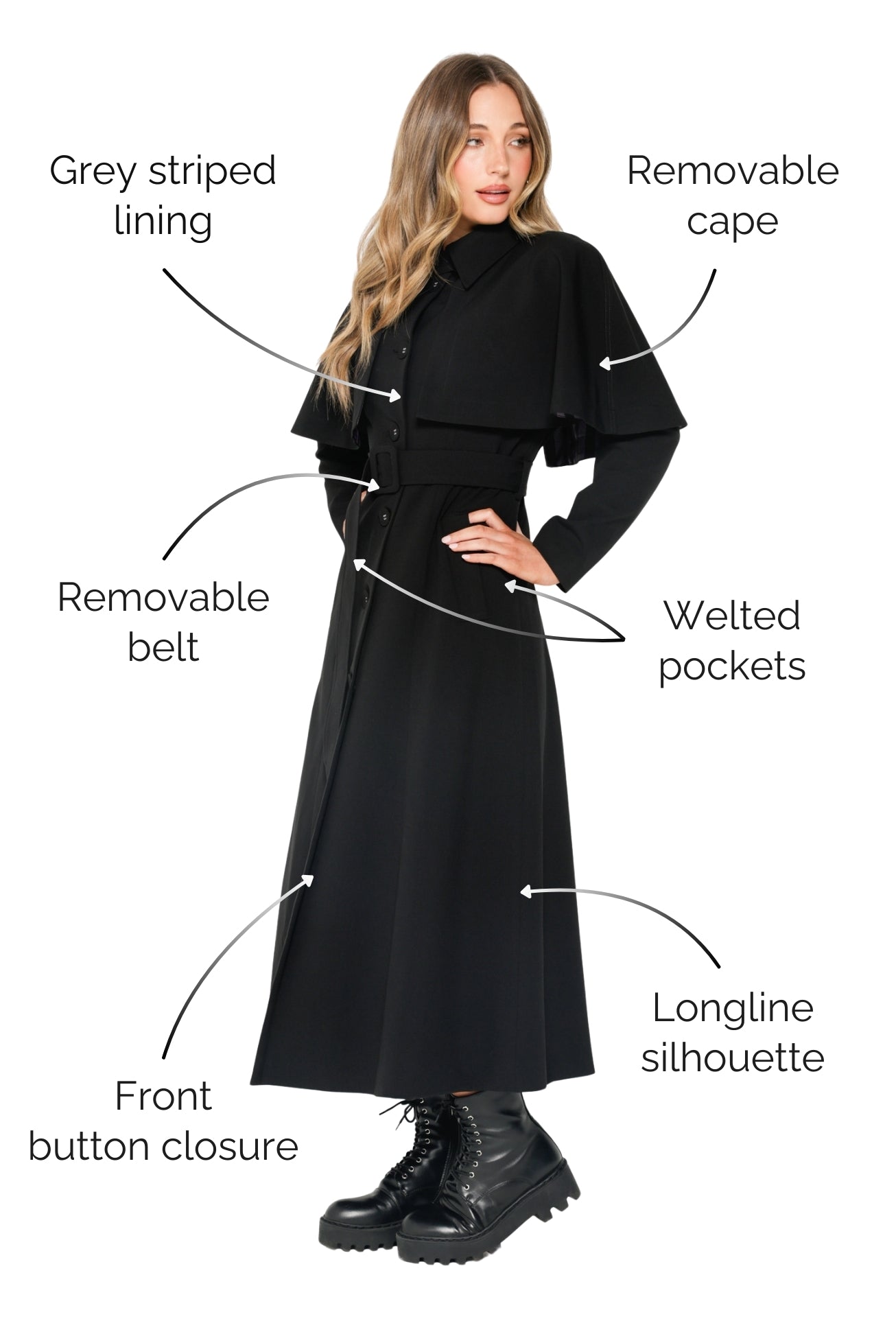 Academy Trench Coat - Limited – BlackMilk Clothing