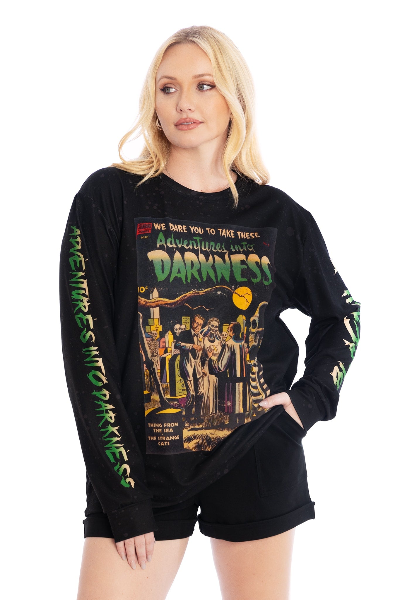 Weird Tales Boyfriend Tee - Limited – BlackMilk Clothing