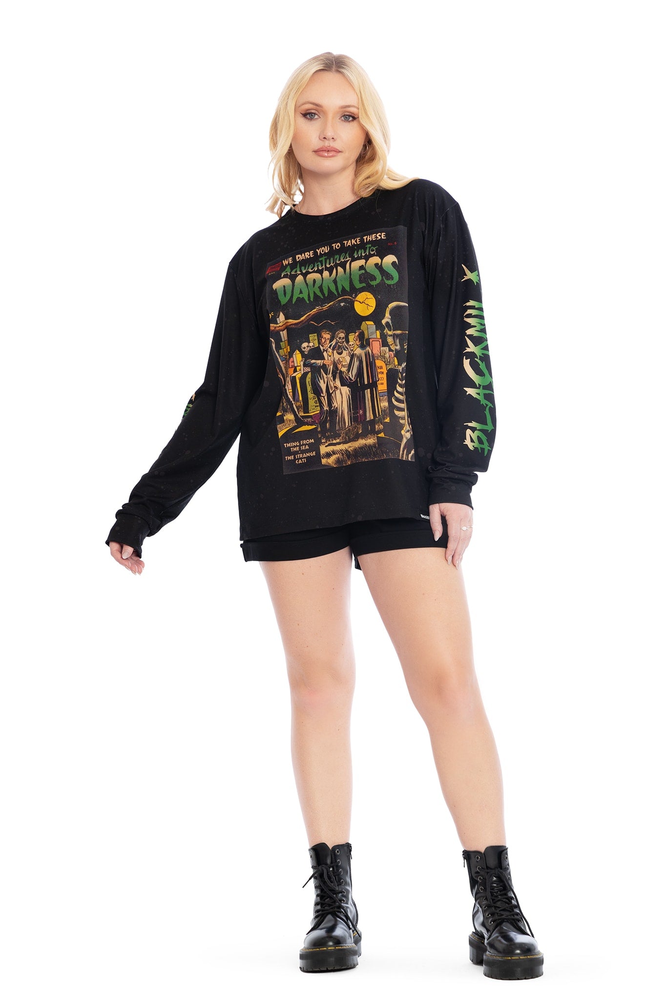 Weird Tales Boyfriend Tee - Limited – BlackMilk Clothing