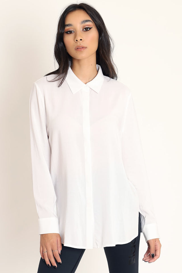 White Button Me Up Shirt