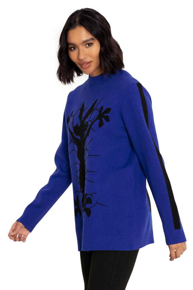 BlackMilk Clothing x Warner Brothers Looney Tunes - Wile E Coyote Oversized Knit Sweater - Warner Bros. Merchandise - Collaboration apparel - Licenced.