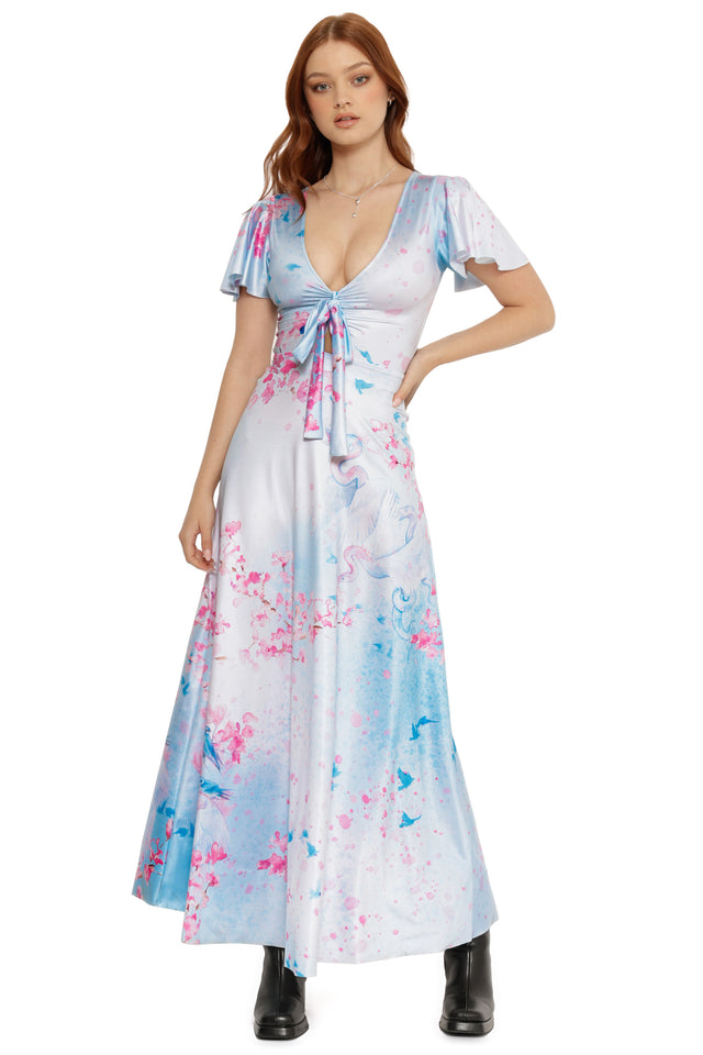 Winged Serpents Rio Maxi Dress