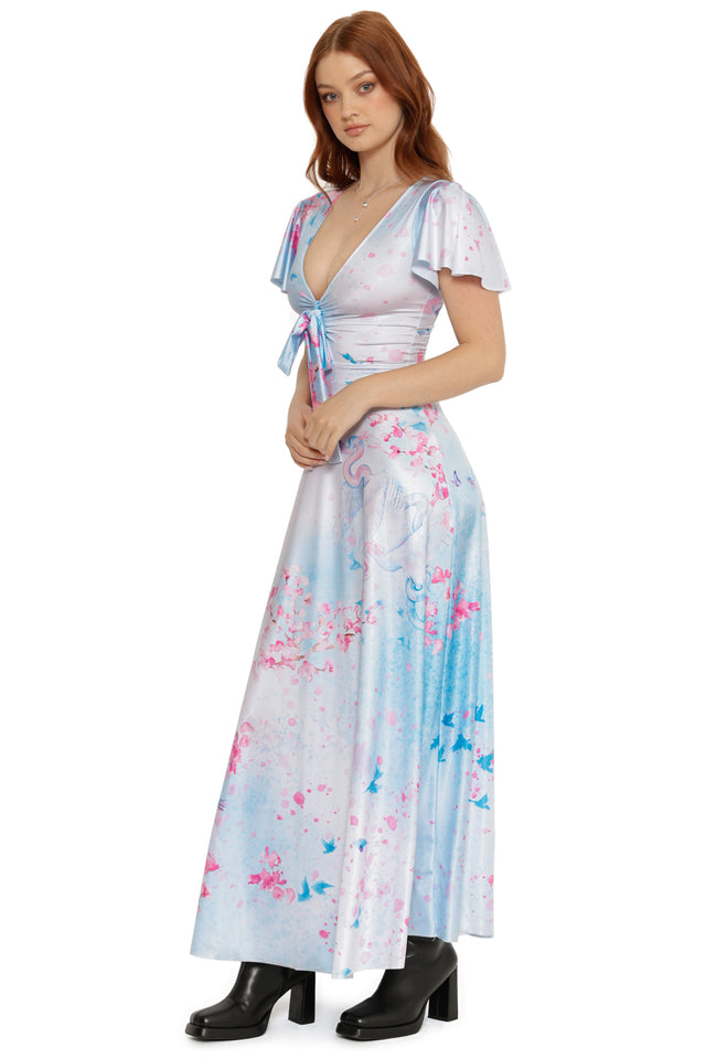 Winged Serpents Rio Maxi Dress