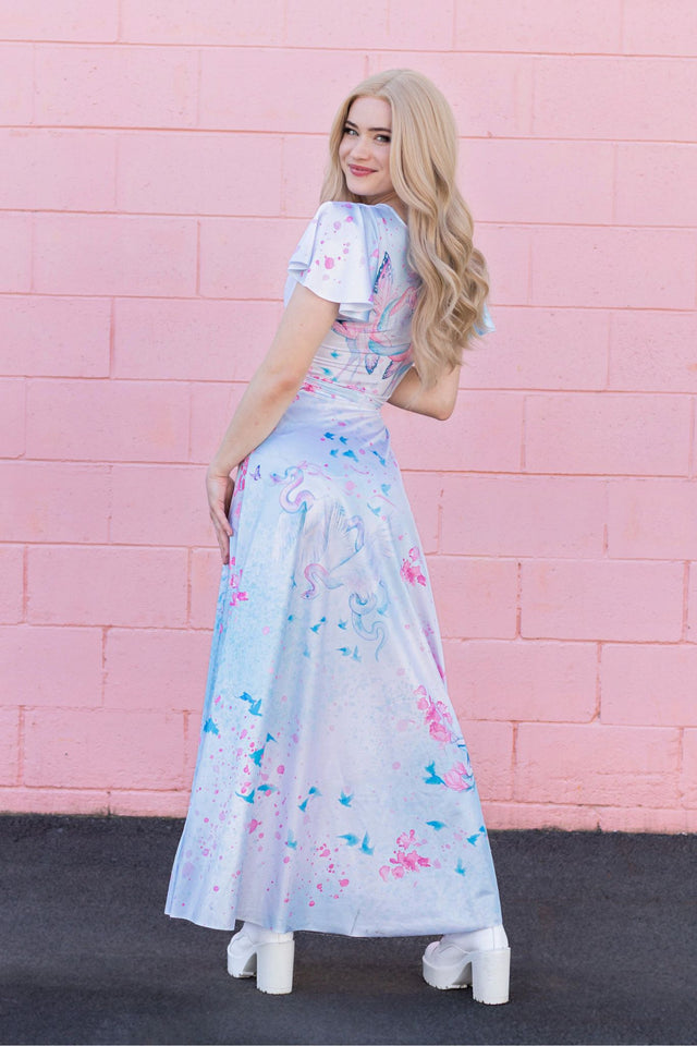 Winged Serpents Rio Maxi Dress