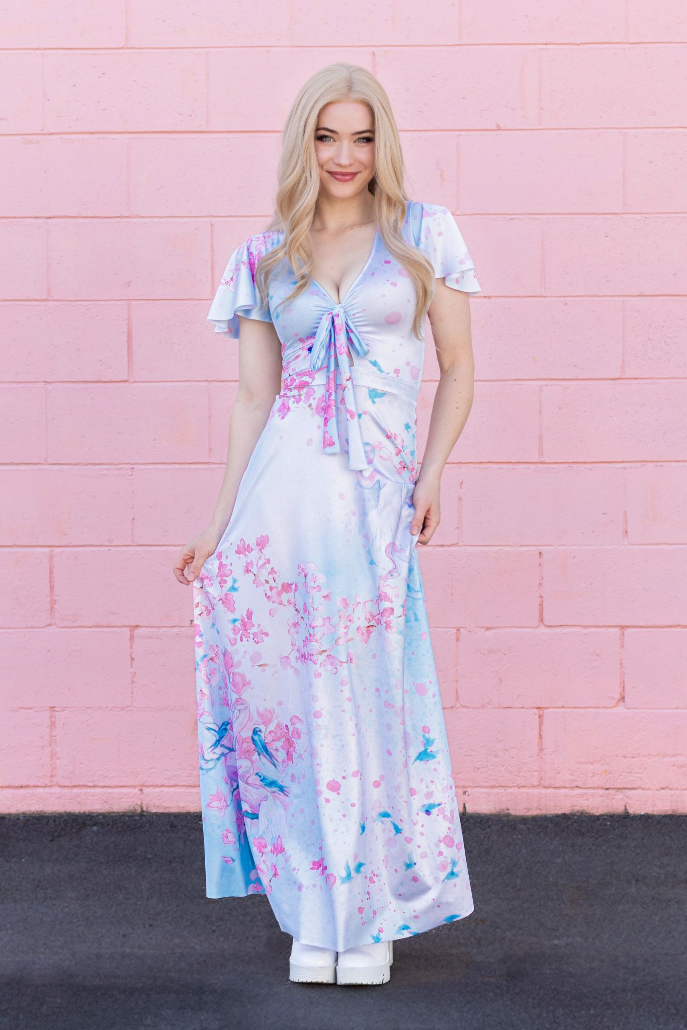 Winged Serpents Rio Maxi Dress - Limited – BlackMilk Clothing