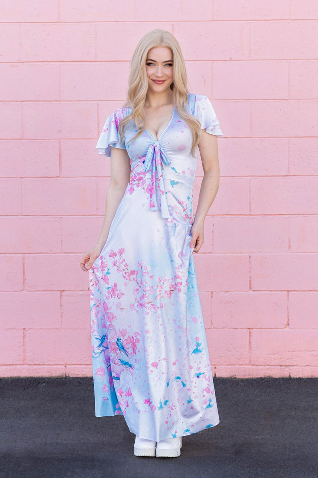 Winged Serpents Rio Maxi Dress