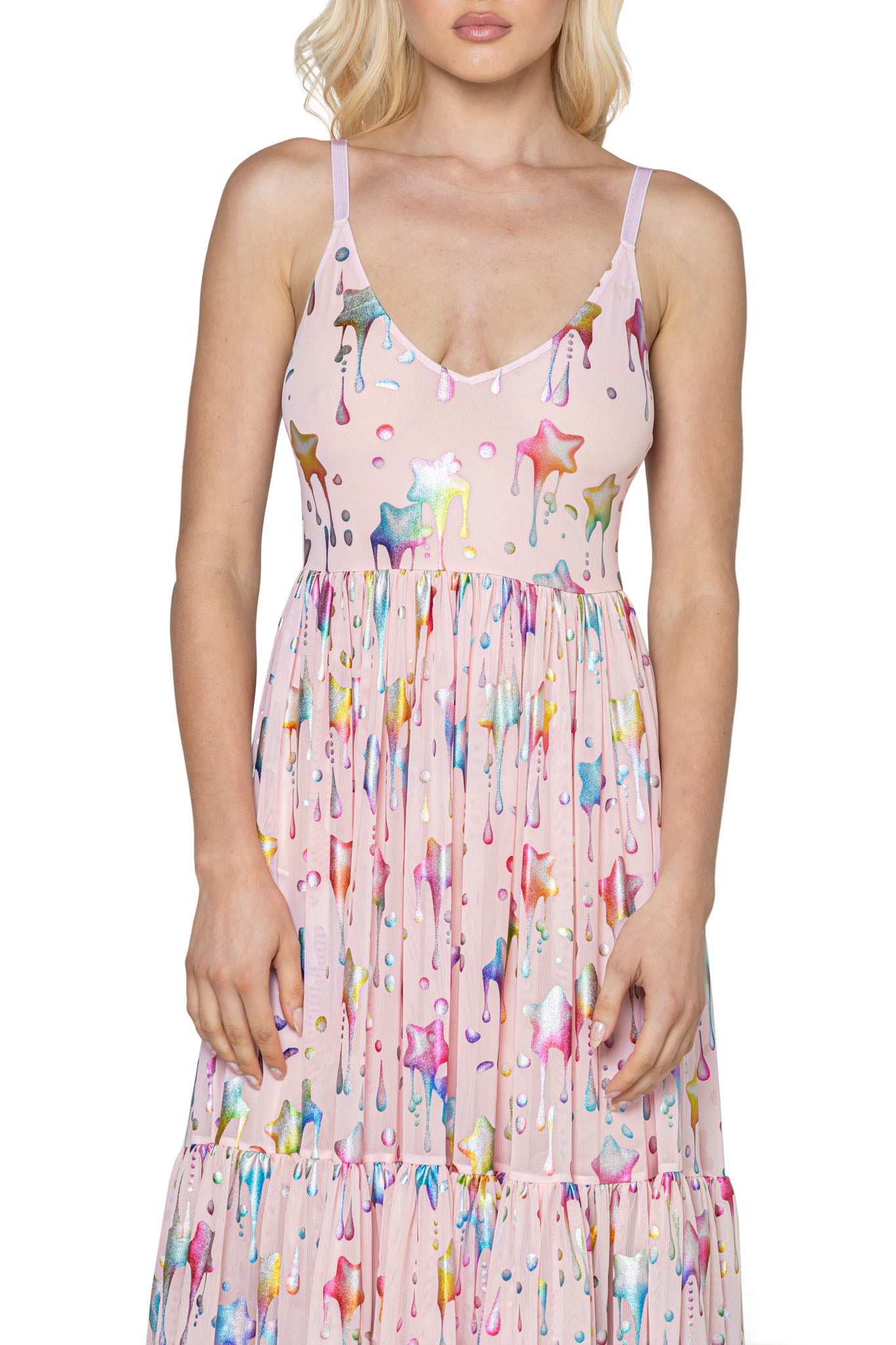 You're a Star Sheer Midaxi Dress - Limited – BlackMilk Clothing