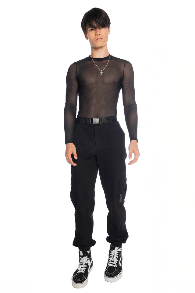 Black Cargo Pants