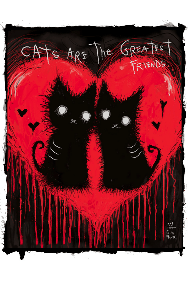 Black Cat Love Baby Tee