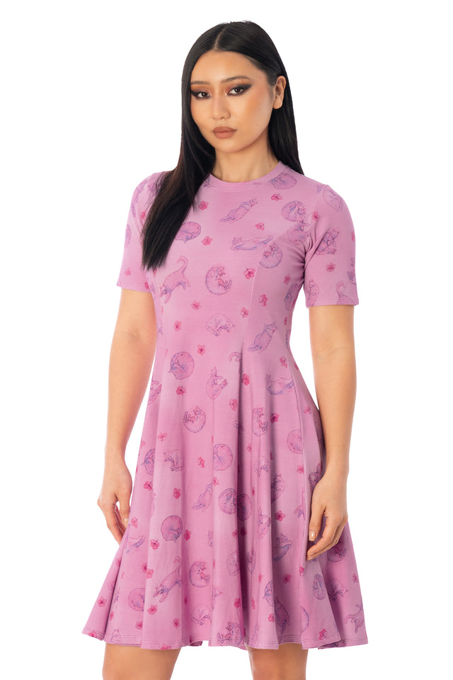 Serenikitty Cotton Evil Tee Longline Dress