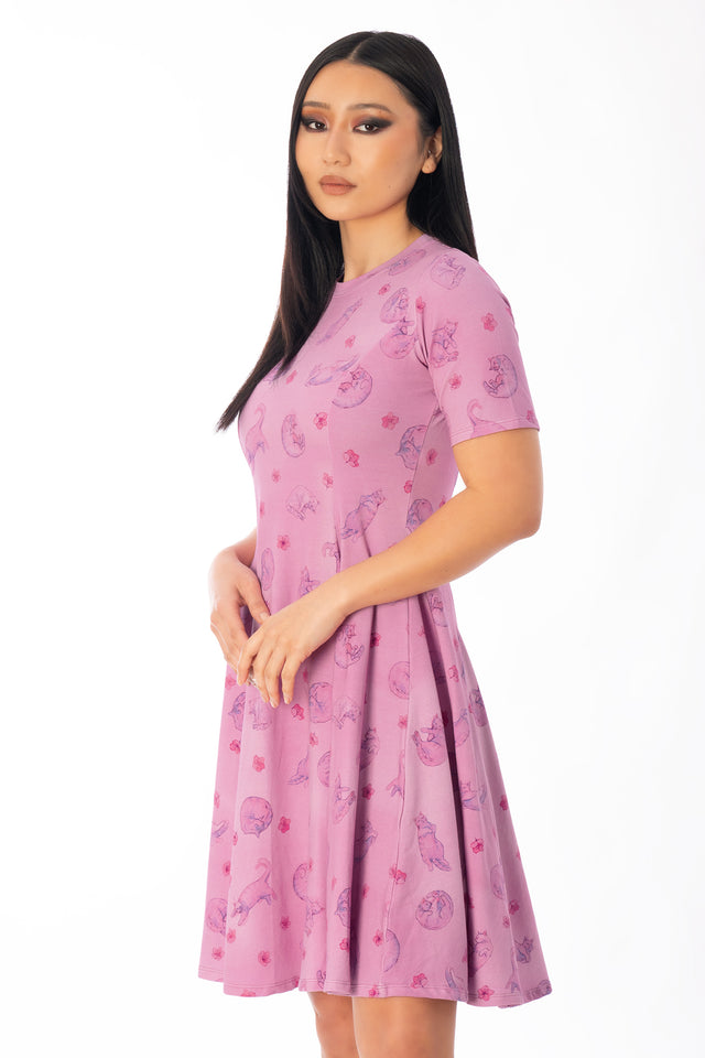 Serenikitty Cotton Evil Tee Longline Dress