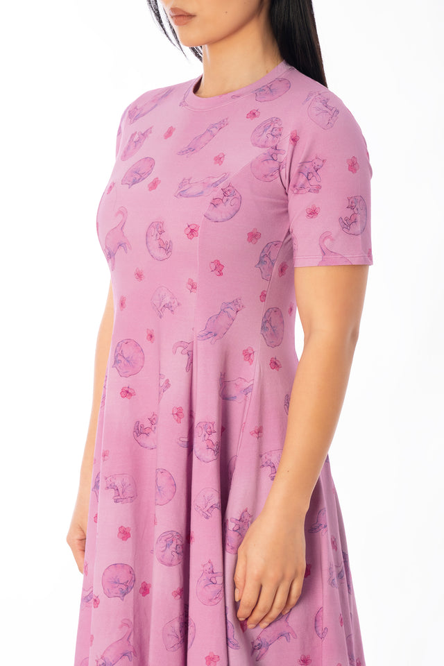 Serenikitty Cotton Evil Tee Longline Dress