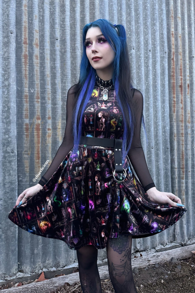princess skater dress Long Sleeve Disney Princess Skater Dress