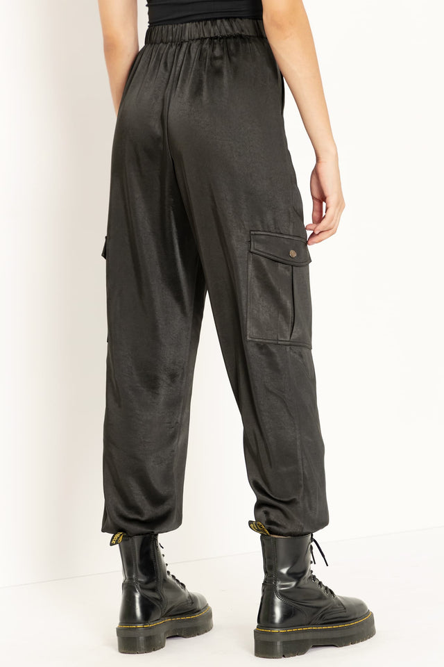 Cyber space Black Joggers