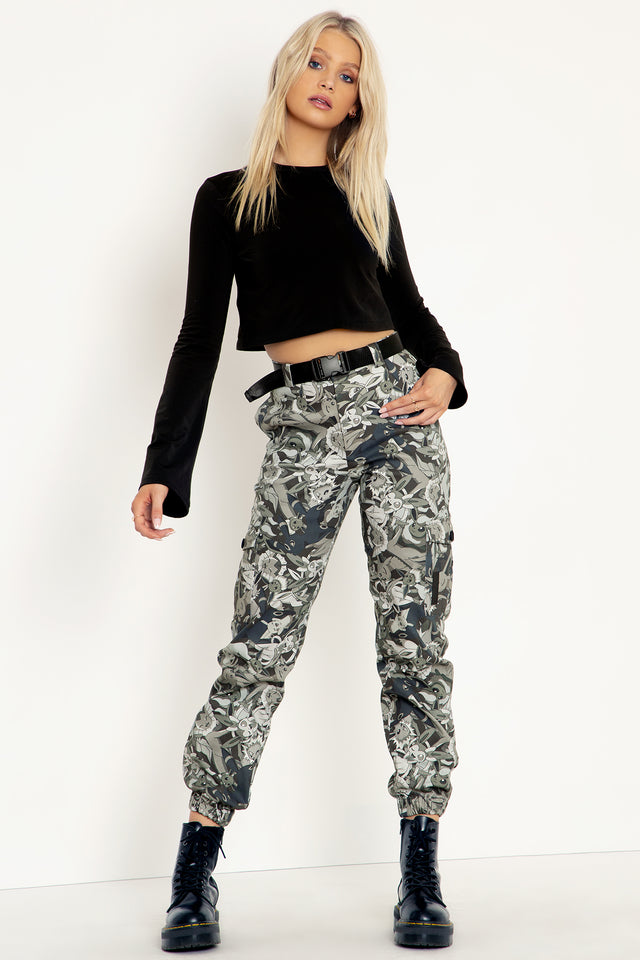 Eevee Evolution Camo Cargo Pants