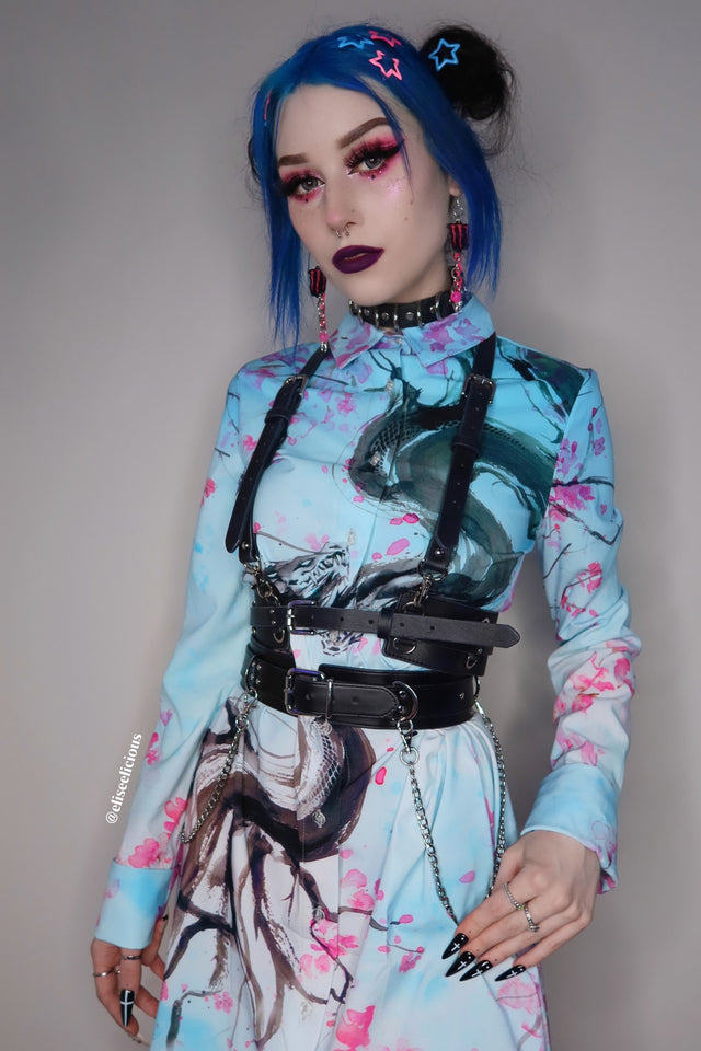 Reflection Of Myself Business Time Shirt Dress