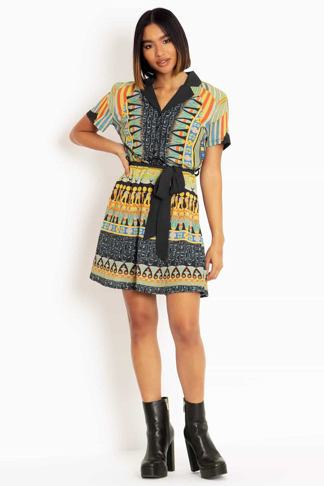 History Of Egyptian Art Shirt Dress