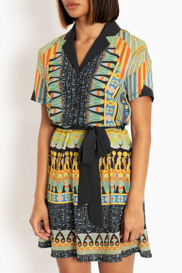 History Of Egyptian Art Shirt Dress