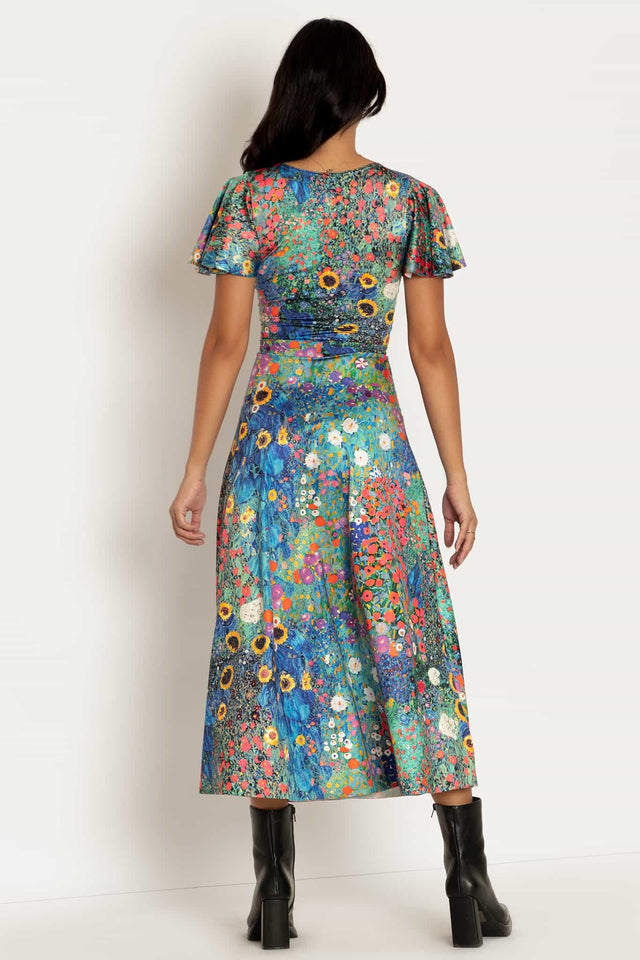 Klimt Collage Rio Midaxi Dress