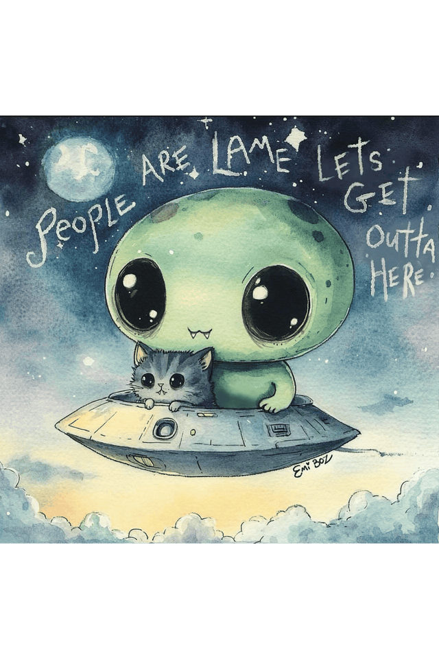 Lets Get Outta Here Oversized Long Sleeve Boyfriend Tee