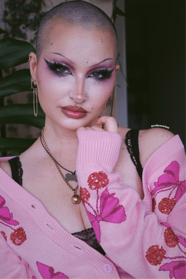 Merry Berry Knit Cardigan