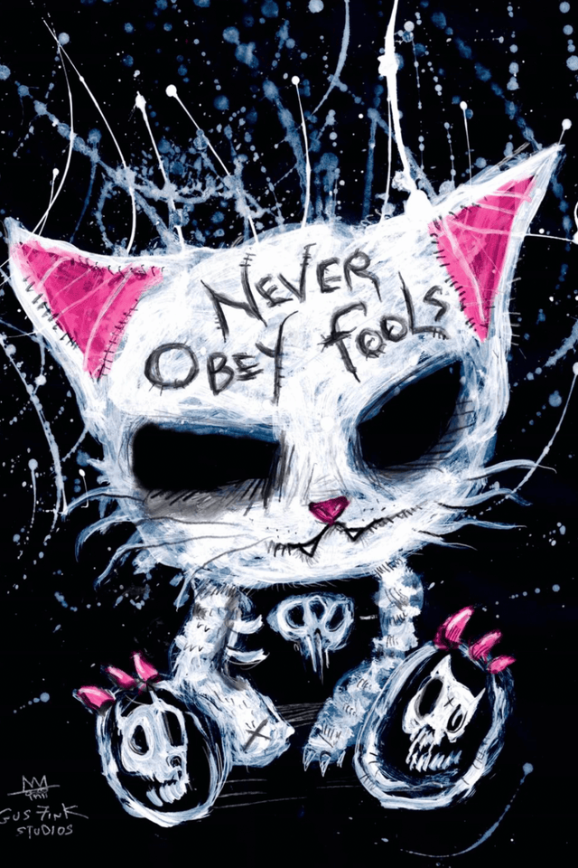 Never Obey Fools Kangaroo Pocket Hoodie