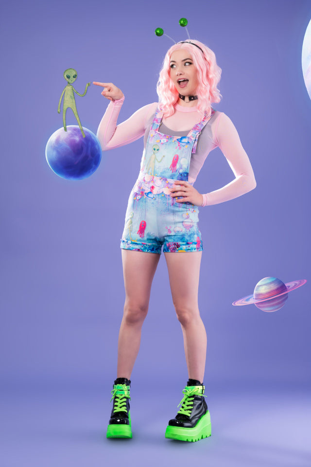 No Probe-lems Short Overalls