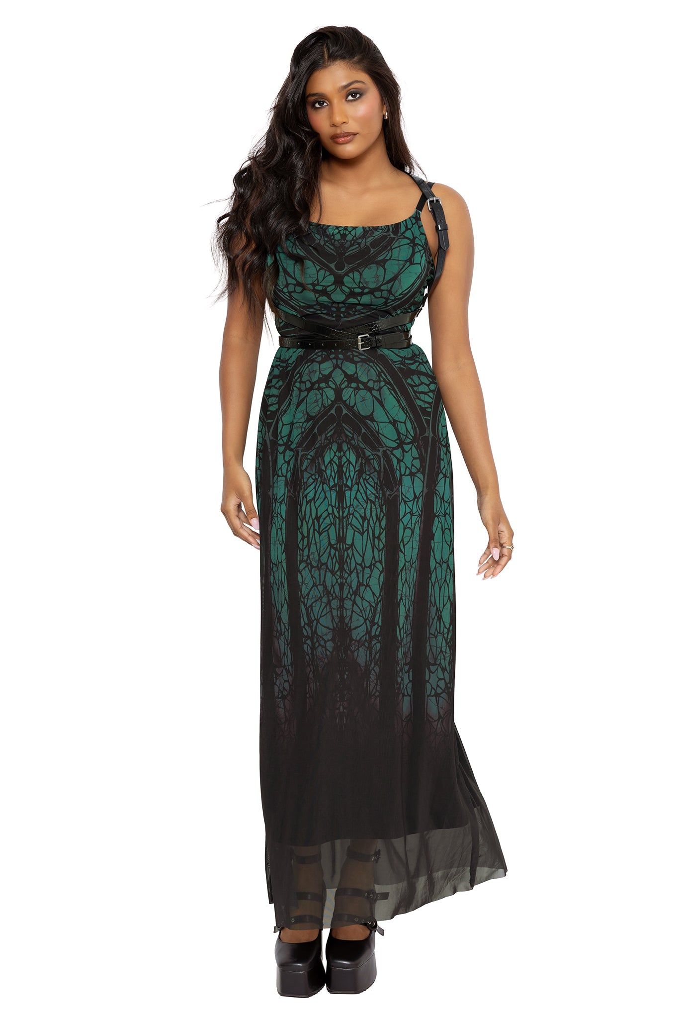 Preyer Sheer A-Line Maxi Dress – BlackMilk Clothing
