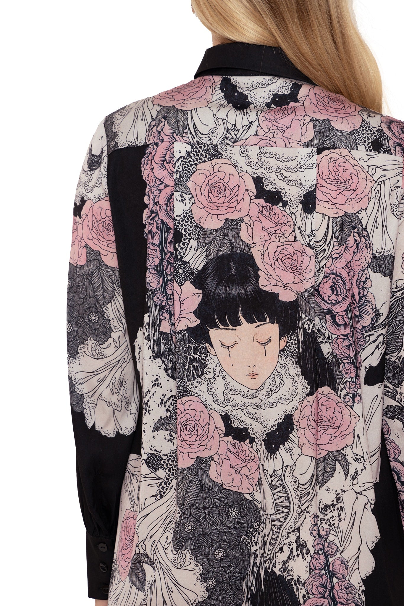 Burial Games Long Sleeve Work It Shirt Dress – BlackMilk