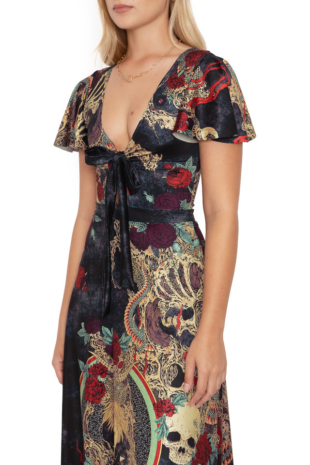 BlackMilk Clothing - Takato Yamamoto Shu-Ra Rio Maxi Dress