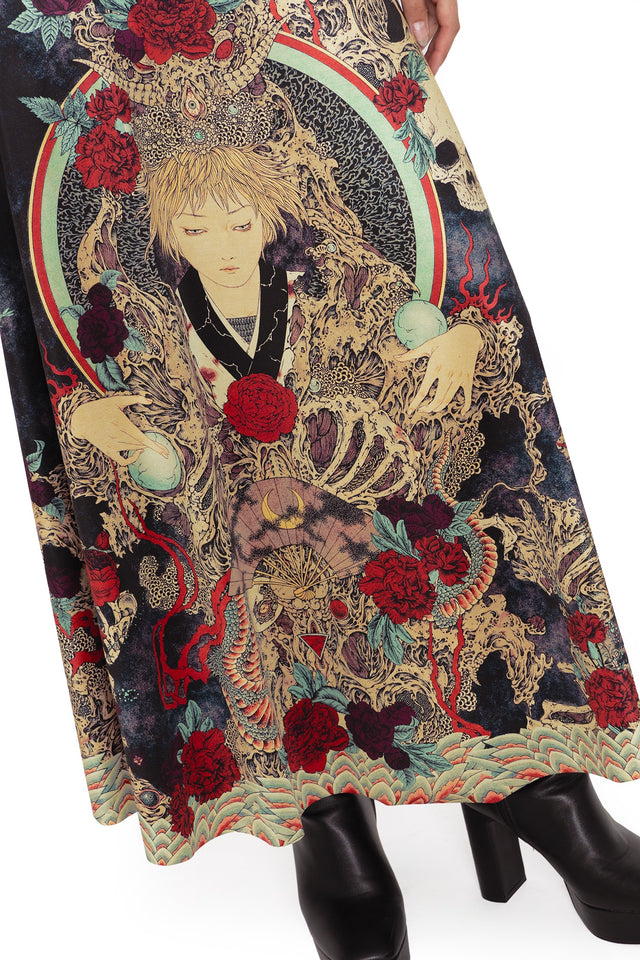 takato yamamoto shu ra rio maxi dress print  