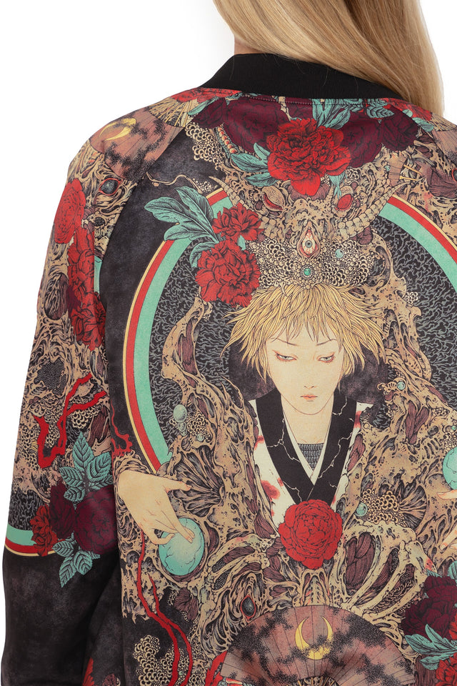 takato yamamoto shu ra souvenir jacket print  